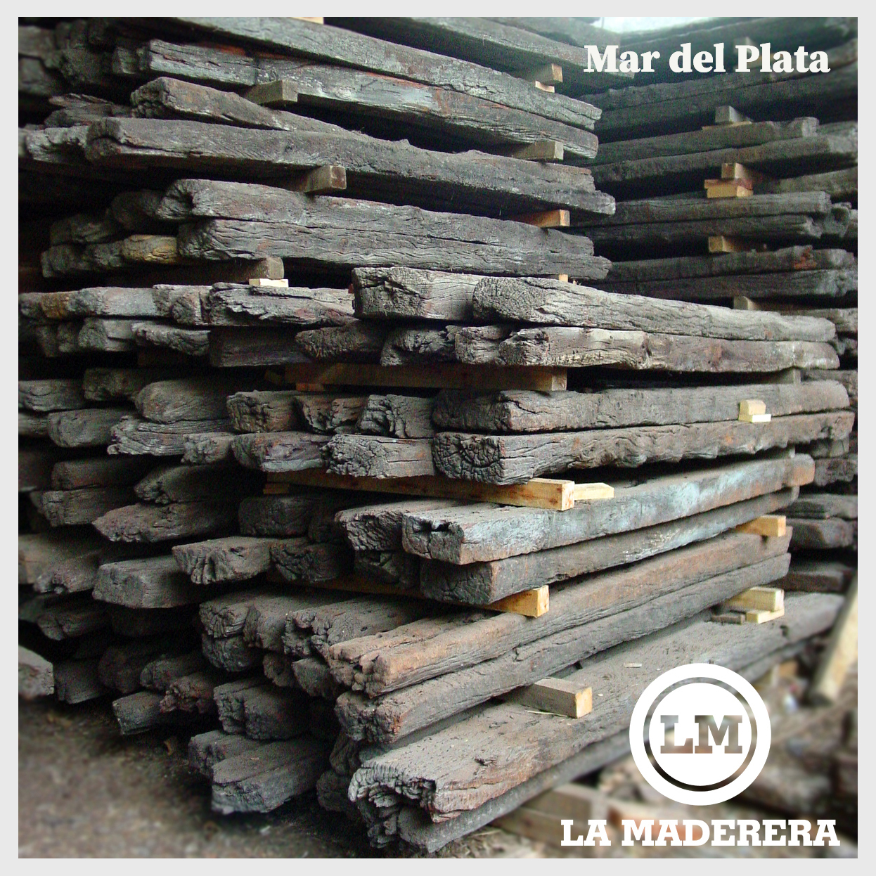 Durmiente De Ferrocarril Seleccionado X 270 Cm.