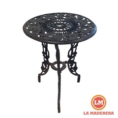 Mesa + Sillas Aluminio Fundido modelo 