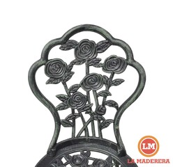 Mesa + Sillas Aluminio Fundido modelo 